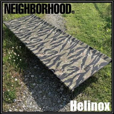 NEIGHBORHOOD×Helinox タイガーカモ E-COT HIGH