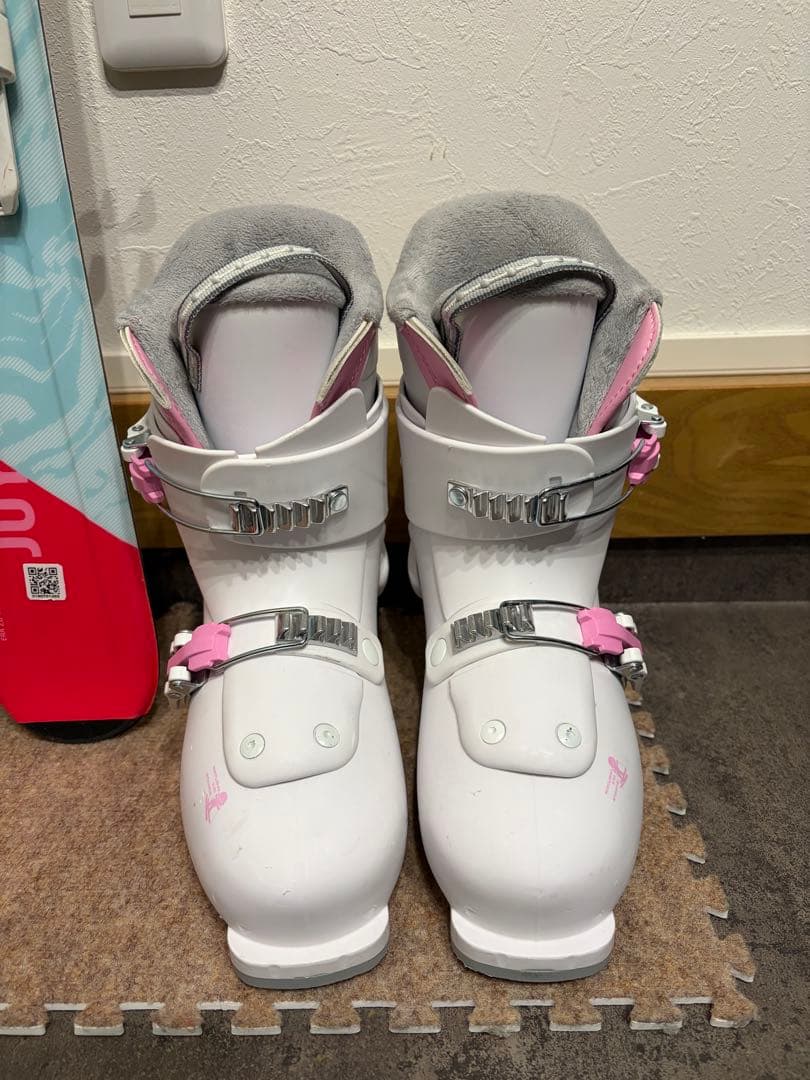 ★女の子用 4点セット メンテナンス.HOTWAX済★ salomon k2