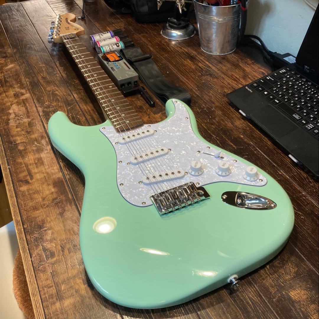 限定カラー　スクワイヤー　アフィニティ　サーフグリーン