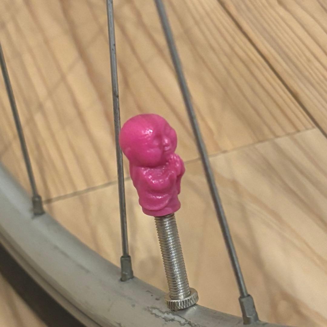 激レア TASO WORKSHOP ミロクトイ コラボ 地蔵 バルブキャップ仏式