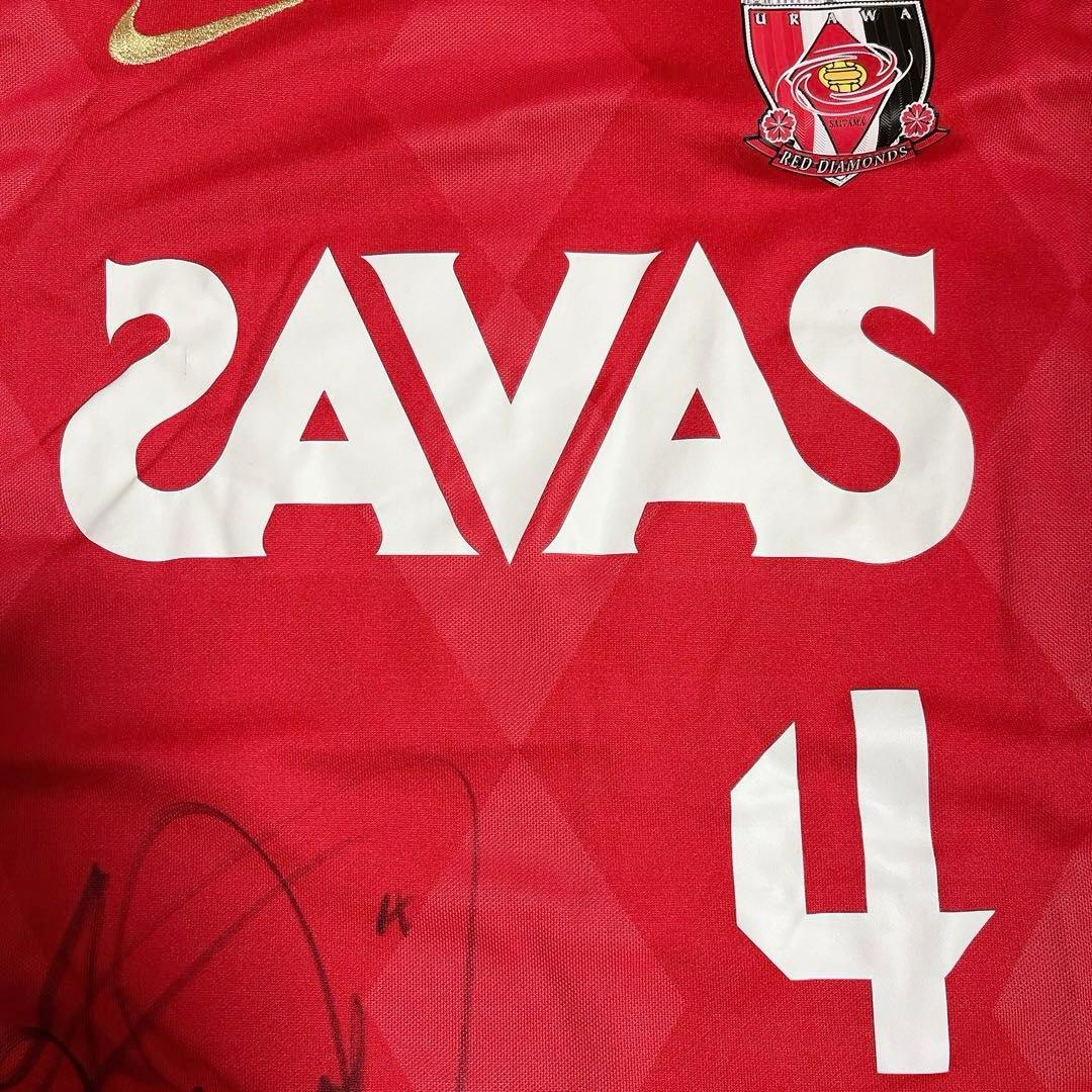 【直筆サイン】浦和レッズ2010スピラノビッチ背番号4ユニフォームNIKE 正規