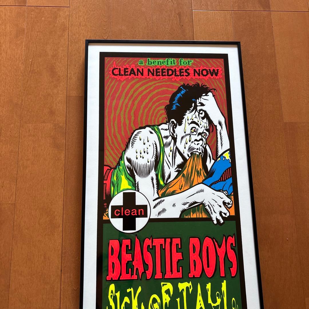 90’s TAZ BEASTIE BOYS シルクスクリーン　ポスター