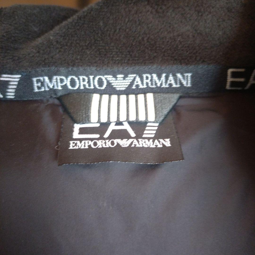 EA7 Emporio Armani ダウンジャケット 黒/グレー