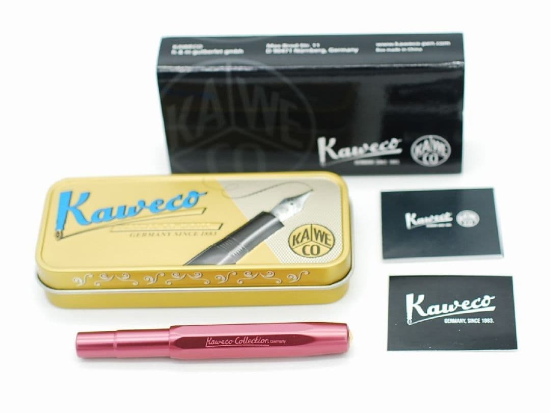 未使用品 Kawecoカヴェコ collection 万年筆 EF 極細字レッド