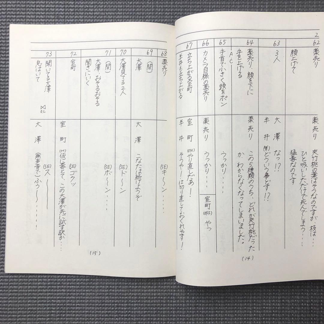 モノノ怪 アニメ 第9話 台本 ノイタミナ/怪 ayakashi/化猫