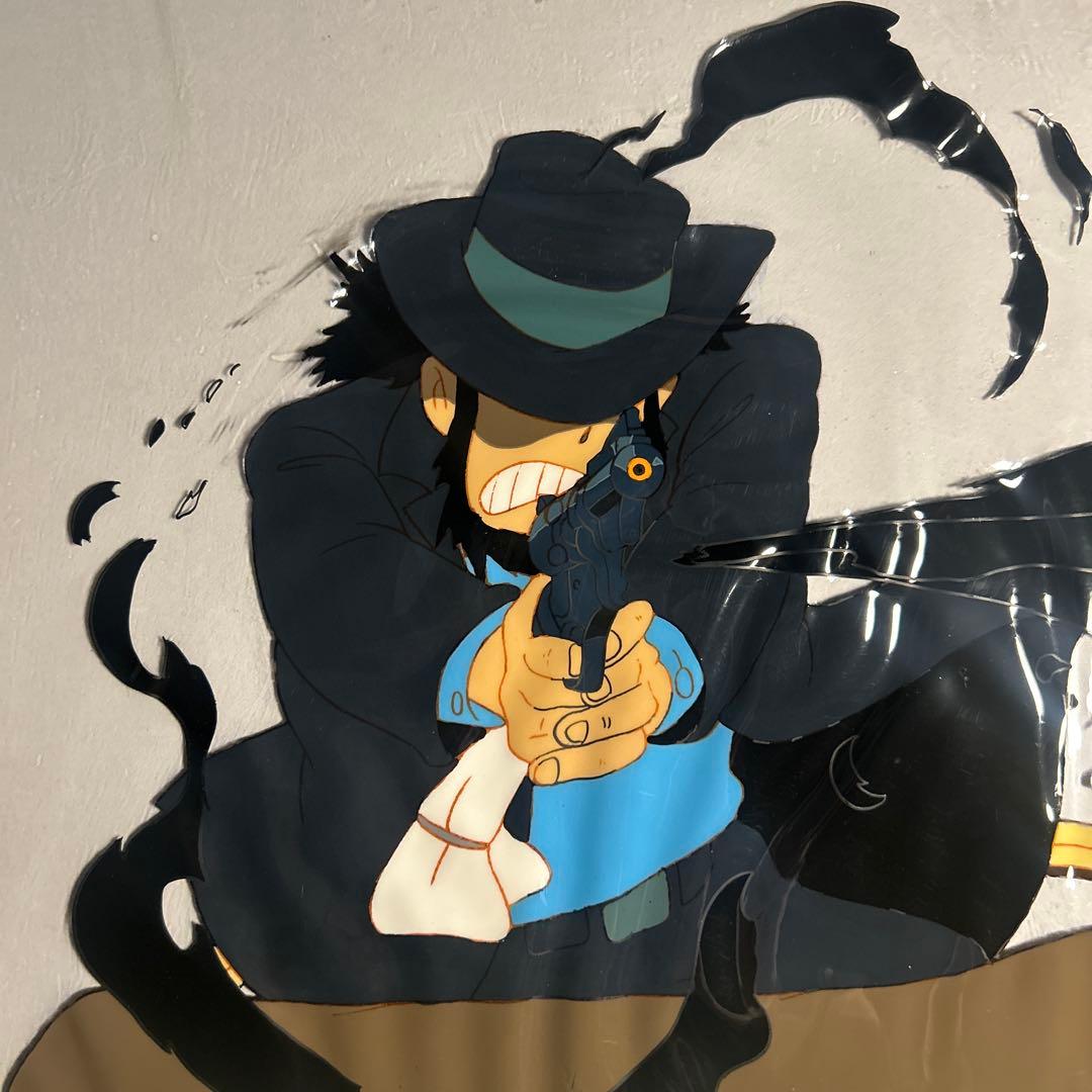 宮崎駿「ルパン三世　カリオストロの城」次元大介セル画