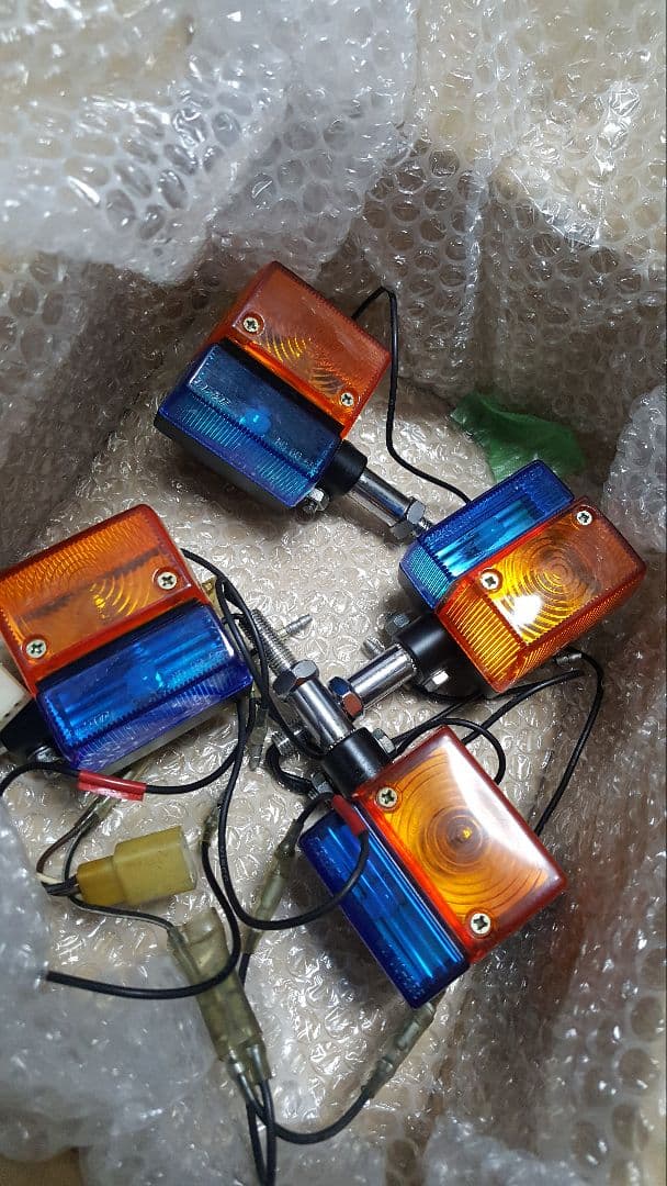 あ*づ様 LEAD ダブルウィンカー　検CBホークバブGSサンパチ当時物