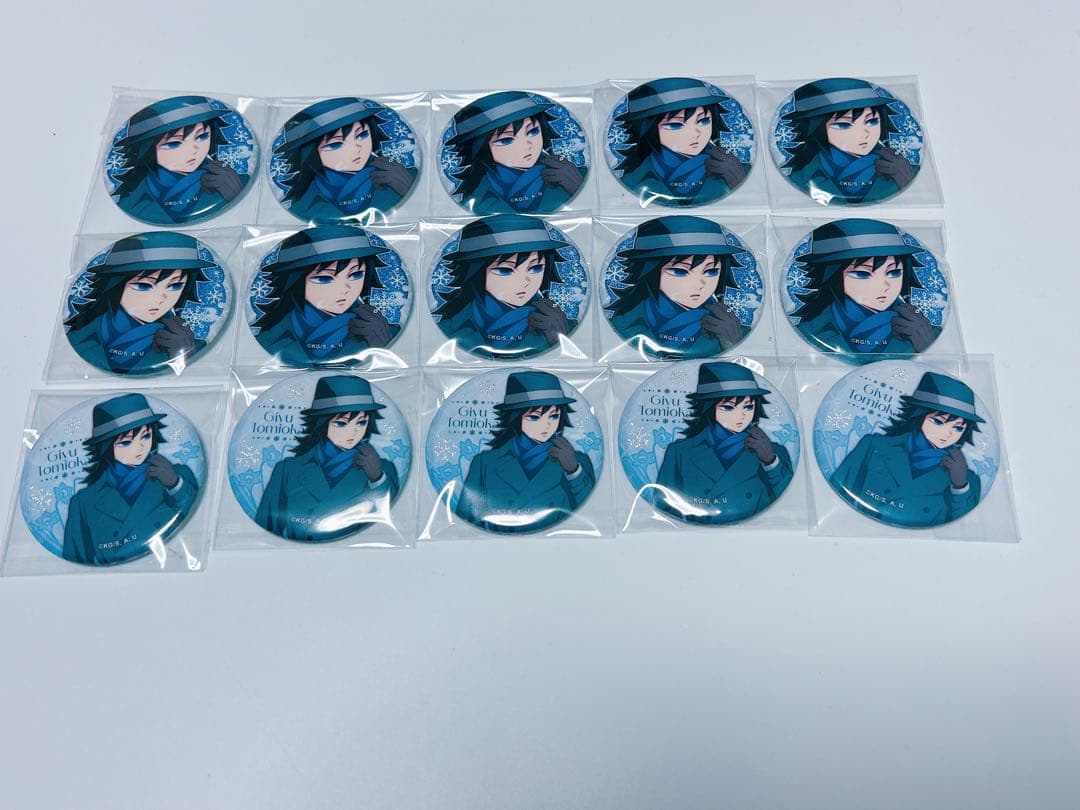 鬼滅の刃　AGF 2025 ufotable 缶バッジ　冨岡義勇