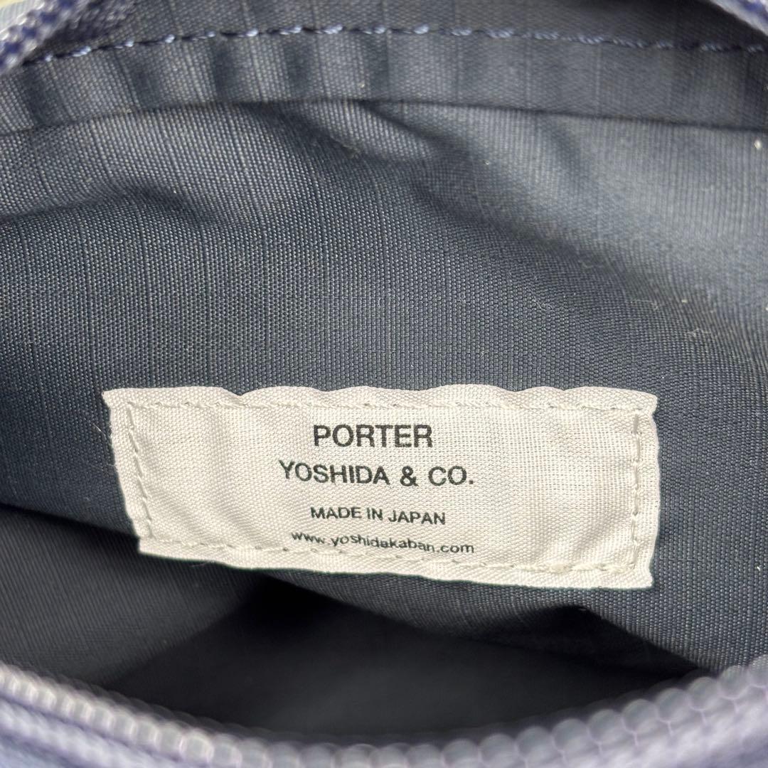 【未使用級】ポーター　吉田カバン　フレーム ショルダーバッグ　ネイビー