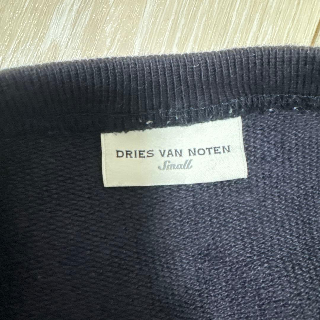 DRIES VAN NOTEN ネイビースウェットシャツ M