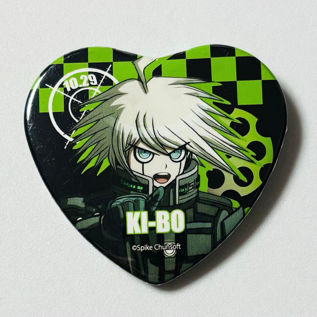 ダンガンロンパ プリロール バースデー ハート型缶バッジ キーボ