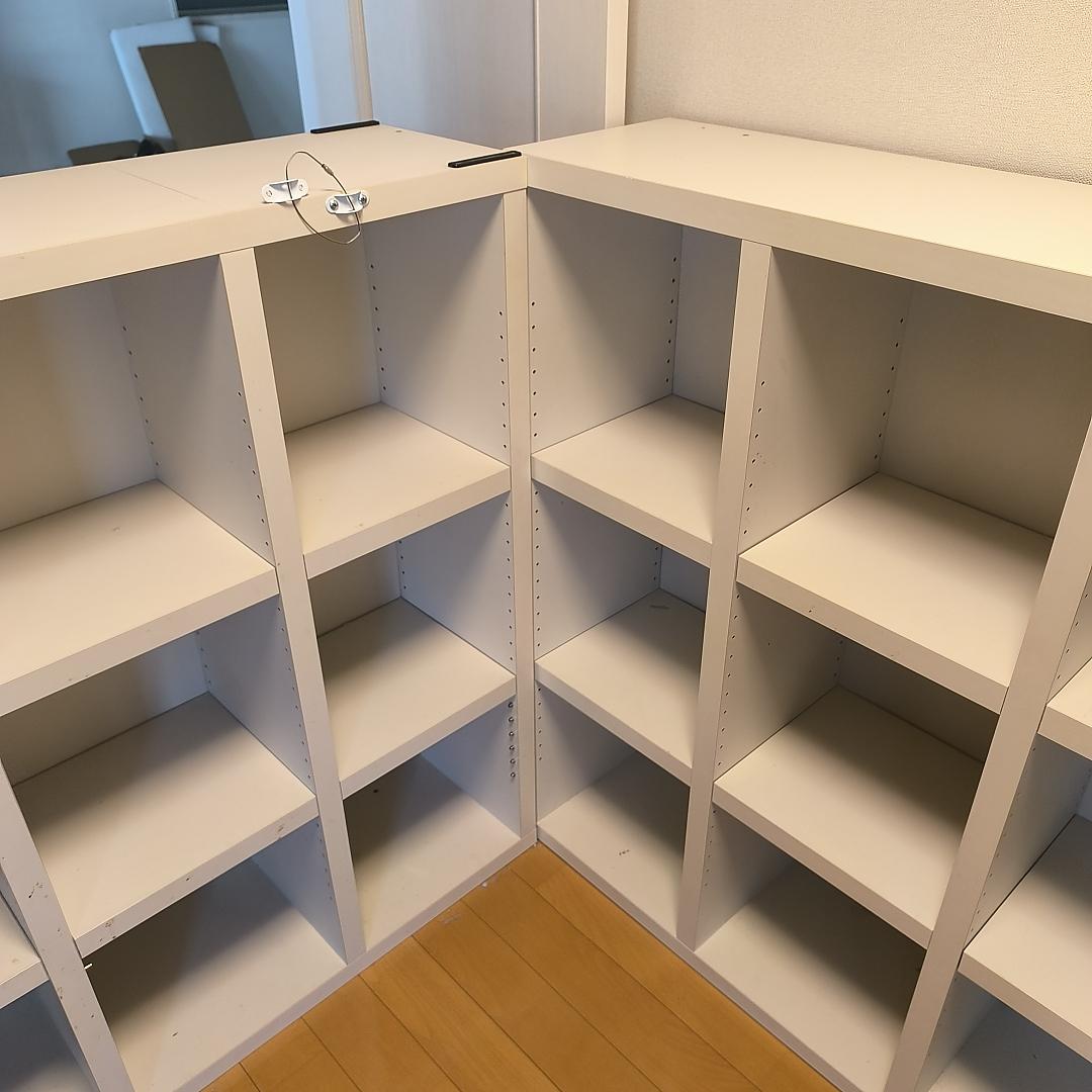 【2/20迄】110cm正方形 本棚 ナンバー② 3つ星素材 250サイズ送料込