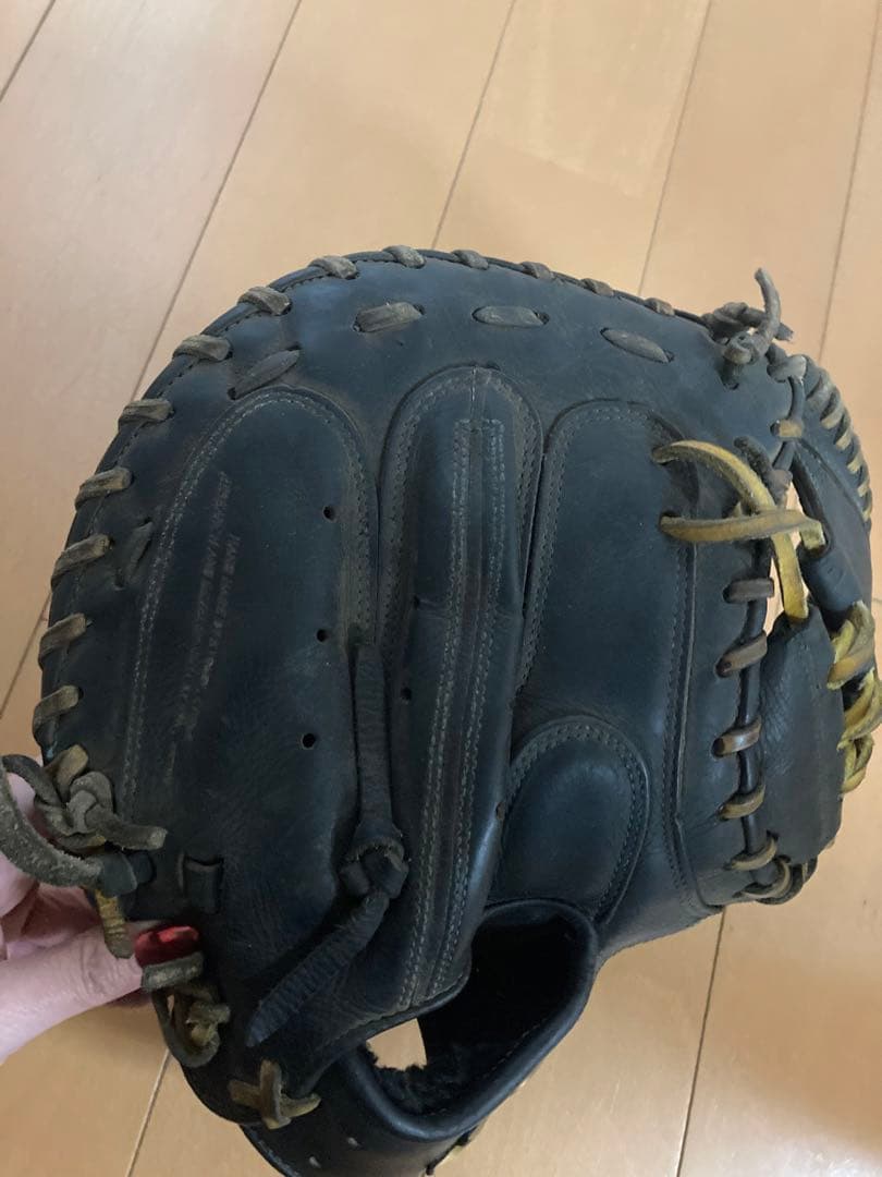 キャッチャーミット レザー 黒