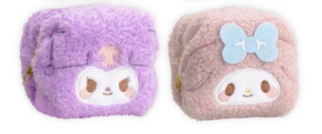 サンリオキャラクターズFluffyPuffy ハローキティ&シナモロール　新品