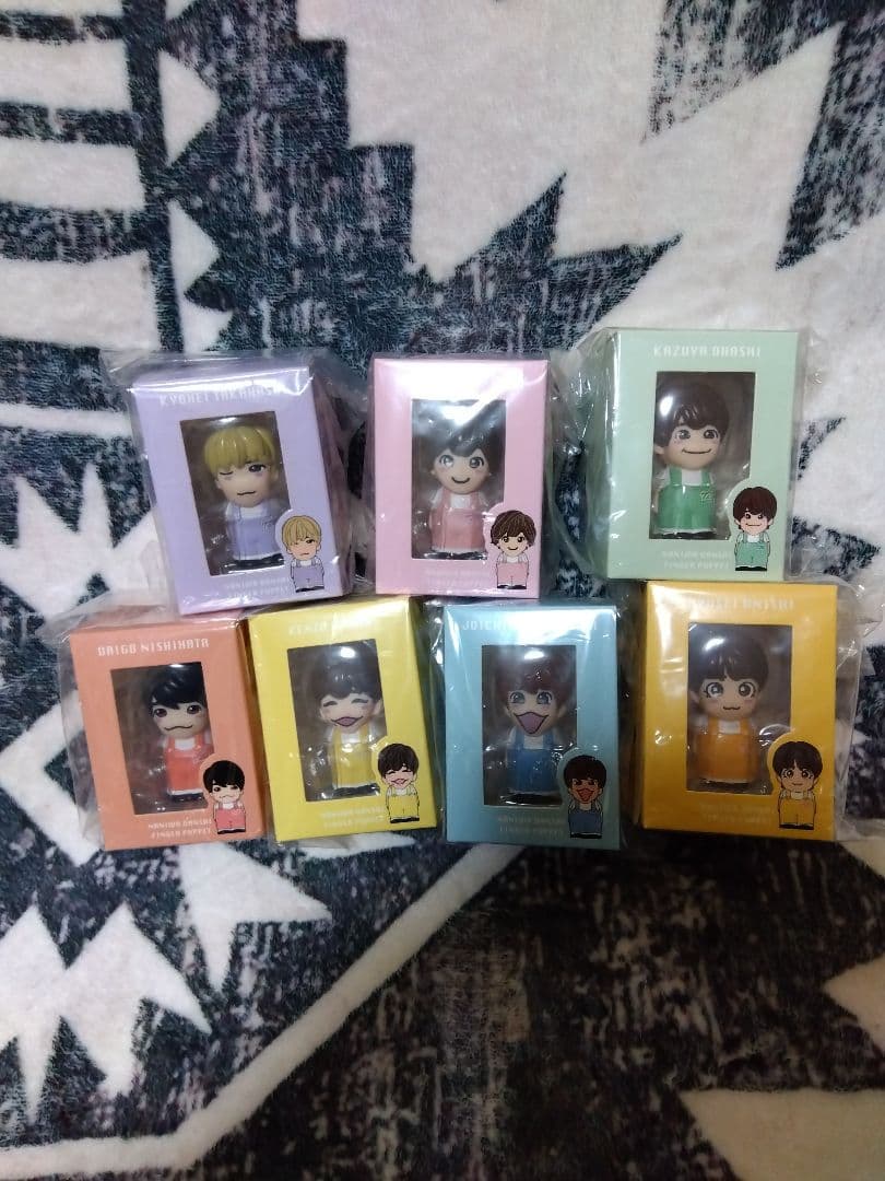 新品未開封 指人形8体セット -なにわ男子