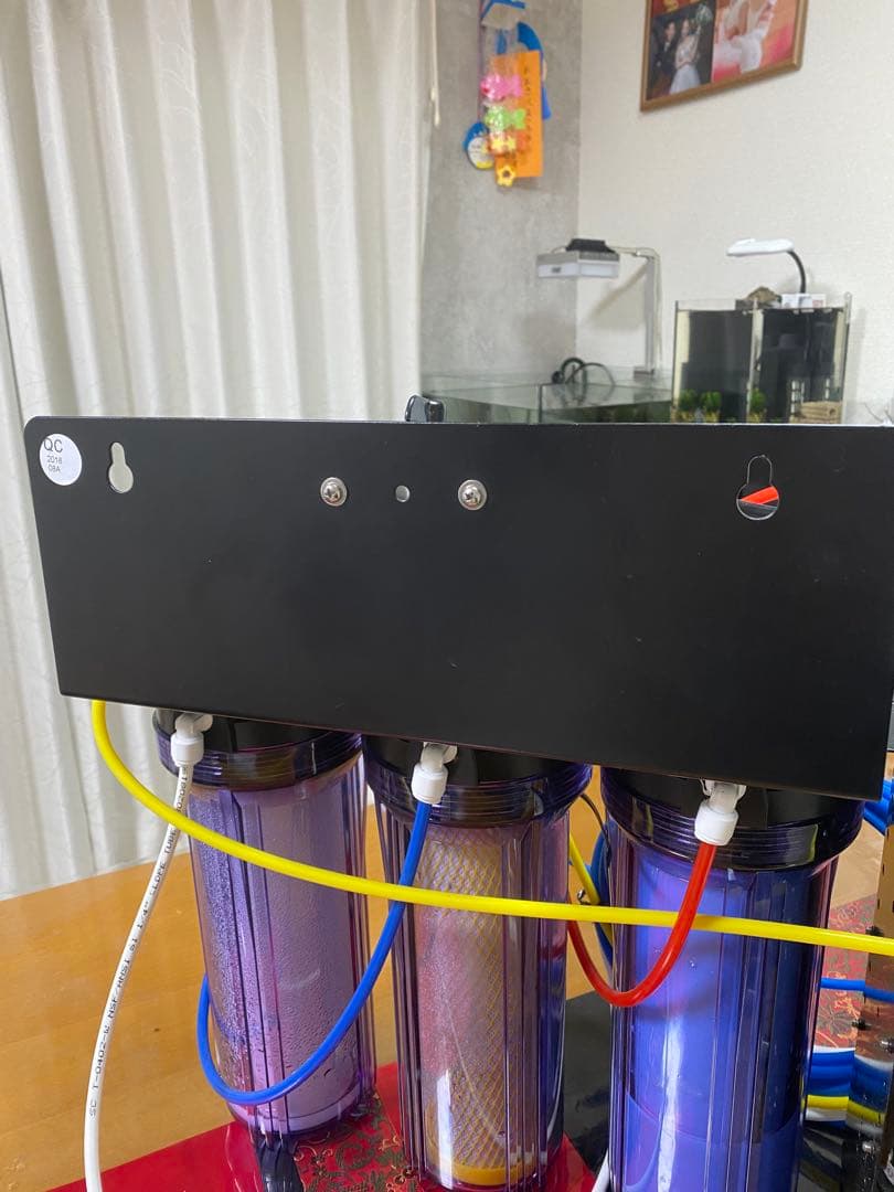 クロノスレイン アクアギーク RO浄水器 加圧ポンプ付き RO水