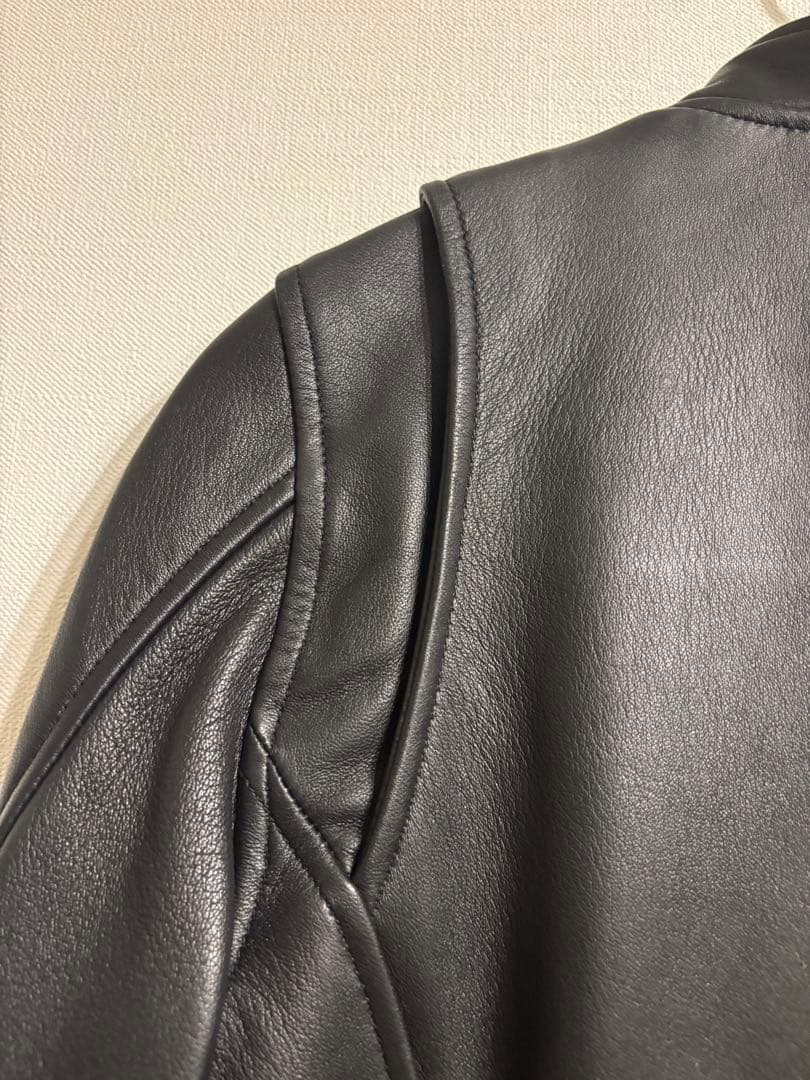 【新品未使用】ブラック レザージャケット JEANASIS（ジーナシス）