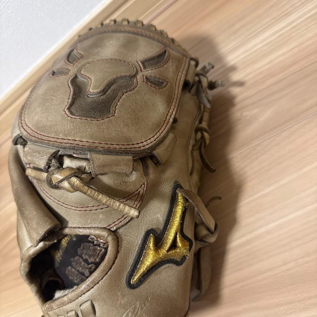 ミズノプロ 硬式グローブ ベージュ早い者勝ち‼️