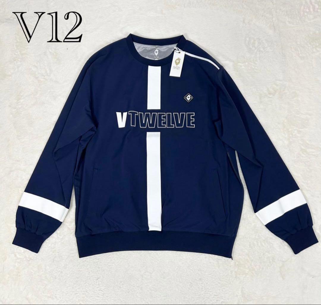 新品・未使用❗️V12 スニード　ゴルフウェア　 長袖　ネイビー