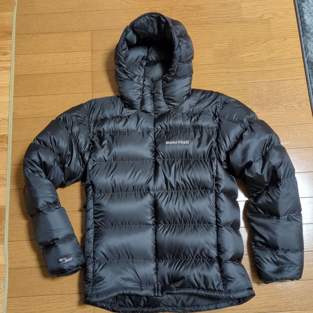 mont-bell ライトアルパインダウンパーカ ブラック S
