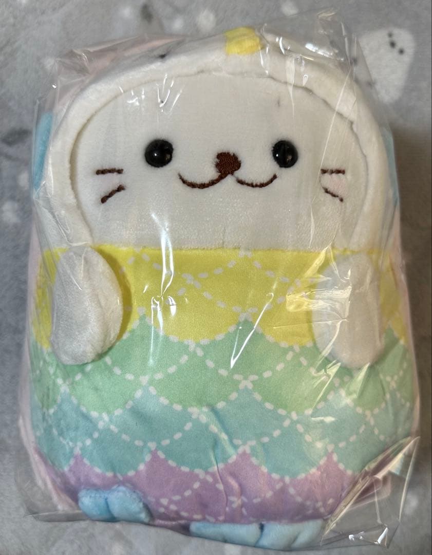 しろたん縁起物くじ　アマビエたんぬいぐるみ他セット