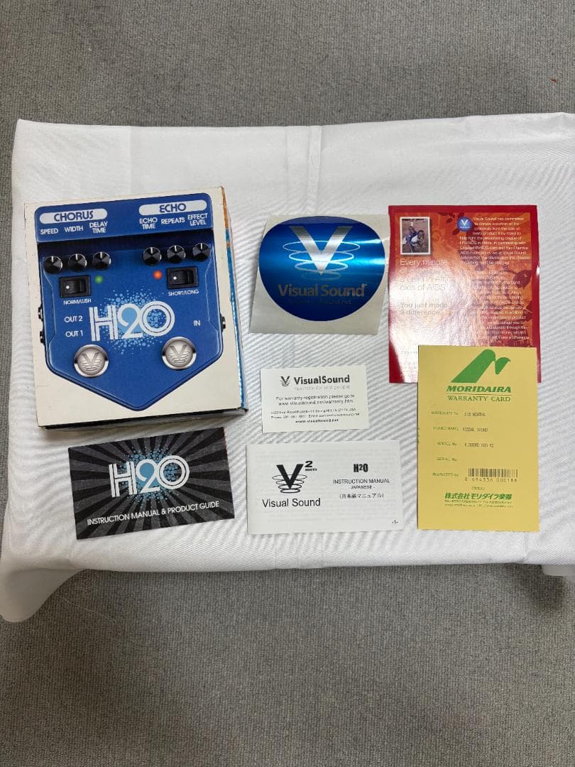 【動作確認済】Visual Sound V2 H2O コーラス ディレイ