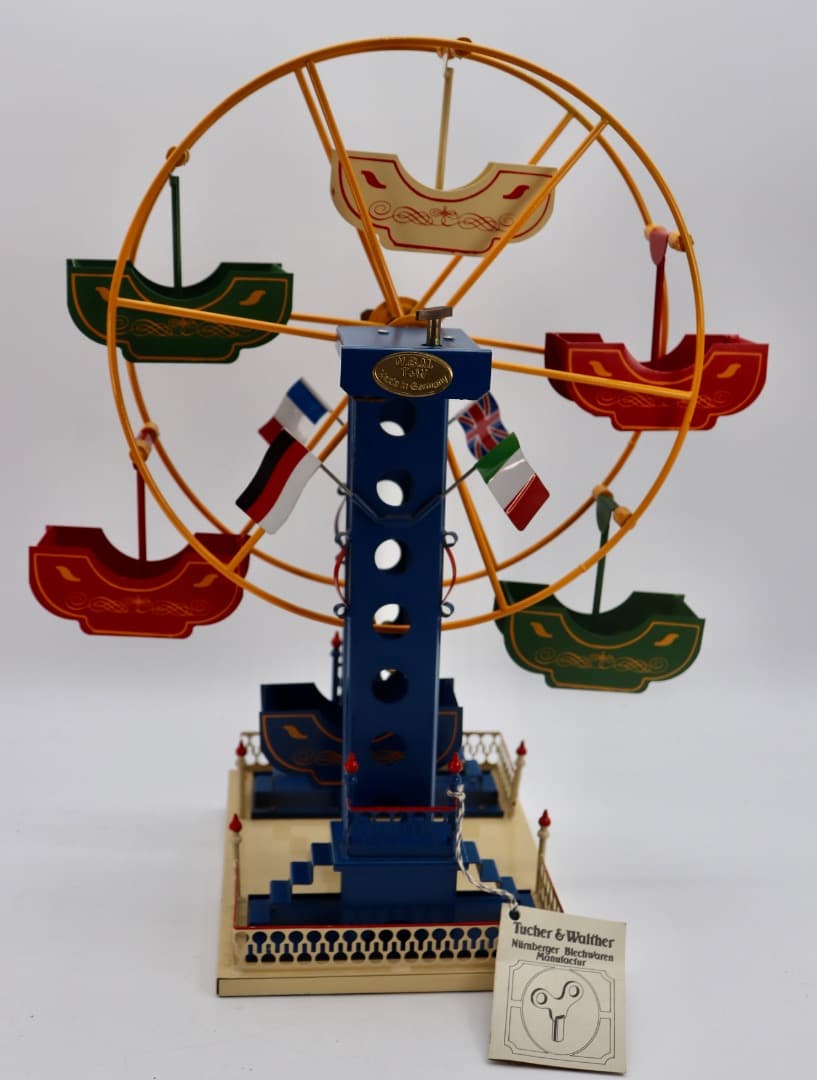 Tucher & Waltherドイツ製 観覧車大人用おもちゃゼンマイ駆動で回転