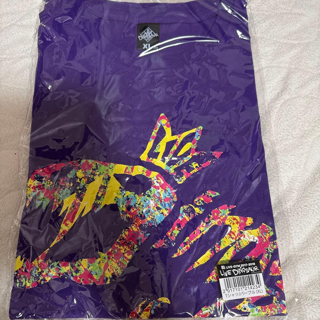 B'z LIVE DINOSAUR Tシャツ XL パープル