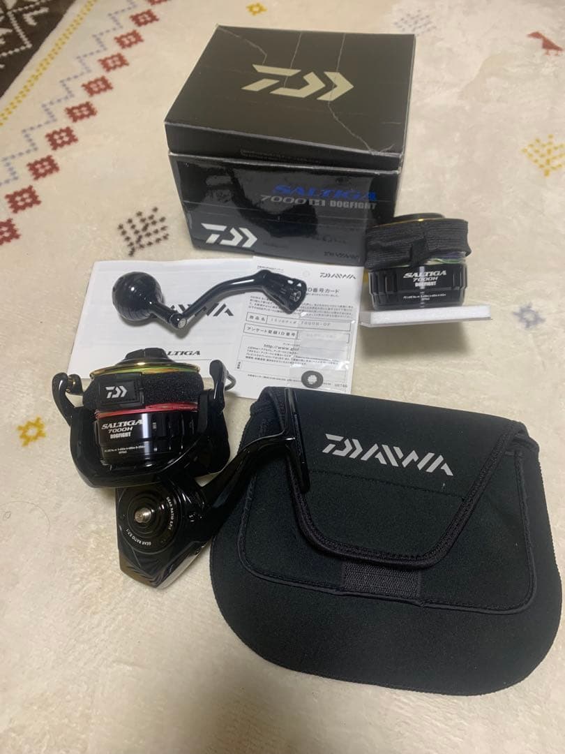 リール Daiwa Saltiga Dogfight 7000H