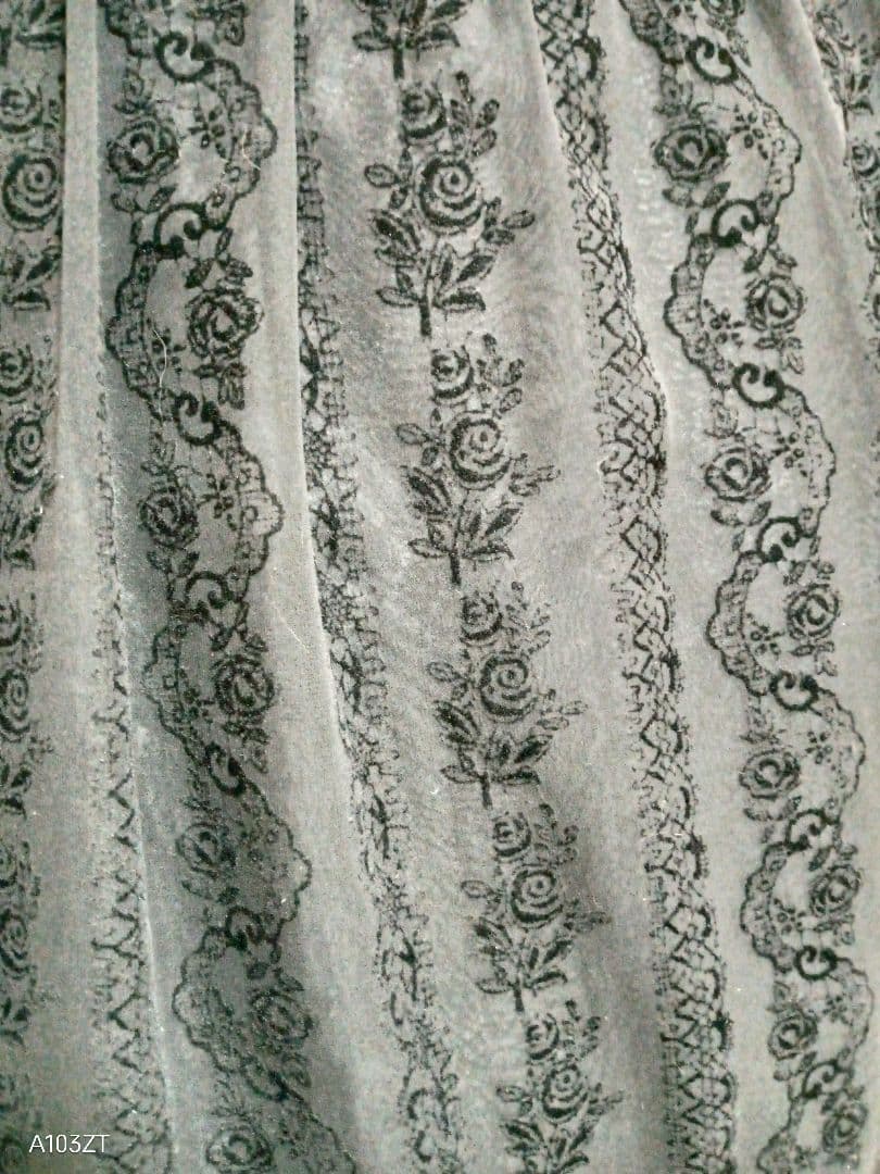 す*︎様 Moi-meme-Moitie 薔薇シフォンワンピース アームカバー