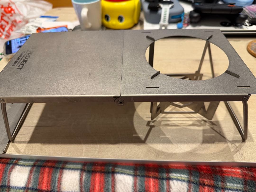 N-PROJECT OD缶専用フルチタン遮熱テーブル