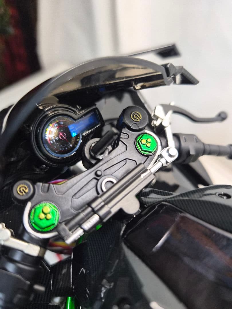 1:6 カワサキ H2R Ninja 合金ダイカスト超BIG オート　カーボン