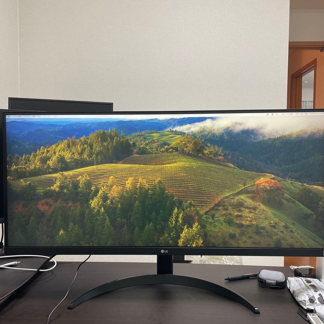 LG 34WP500-B ウルトラワイドディスプレイ本体