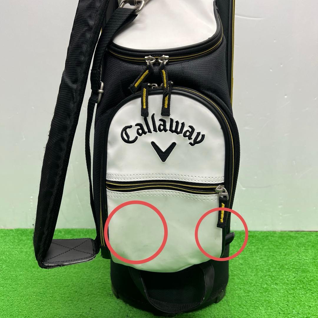 キャロウェイ Callaway キャディバッグ　8インチ　メンズ　ゴルフ　中古