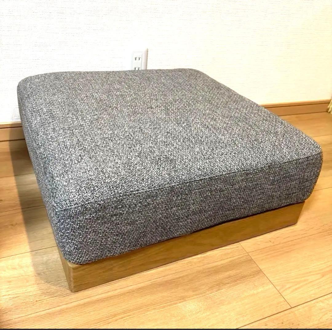 【美品】WTW マリブ　オットマン　グレー　キャスター付　西海岸　MALIBU