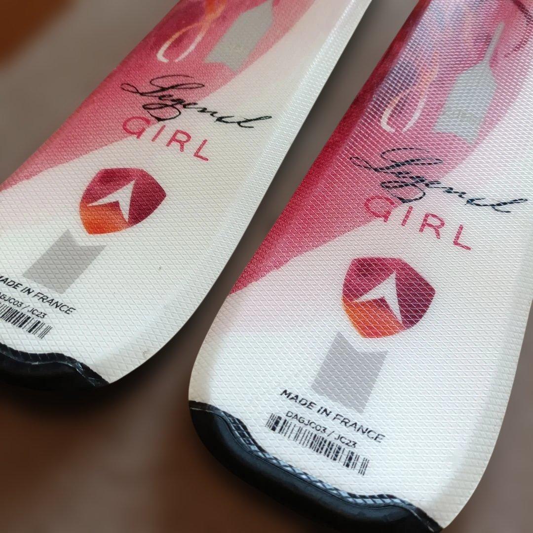 【高学年用】ダイナスター スキーセット板130cm、ブーツ23.0、ストック付き