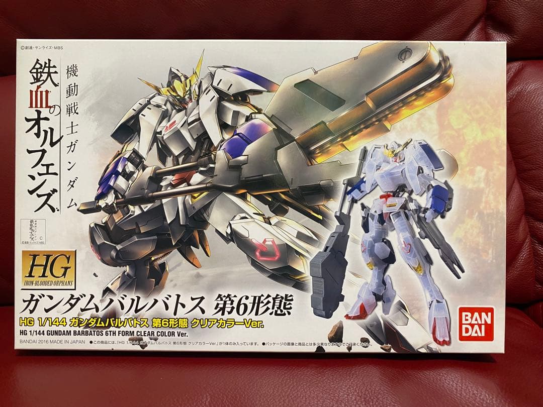 3点セット　HG 鉄血のオルフェンズ ガンダムバルバトス　川口名人サイン