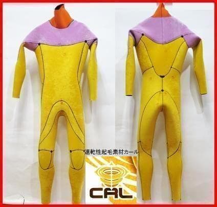 新品★5×3mm　ロングチェストジップ/セミドライ　Mサイズ　ウェットスーツ
