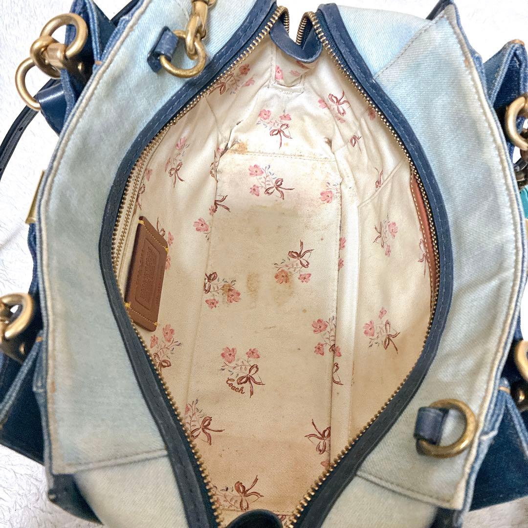 COACH コーチ　ドリーマー　ハンドバッグ　ショルダー　2way デニム