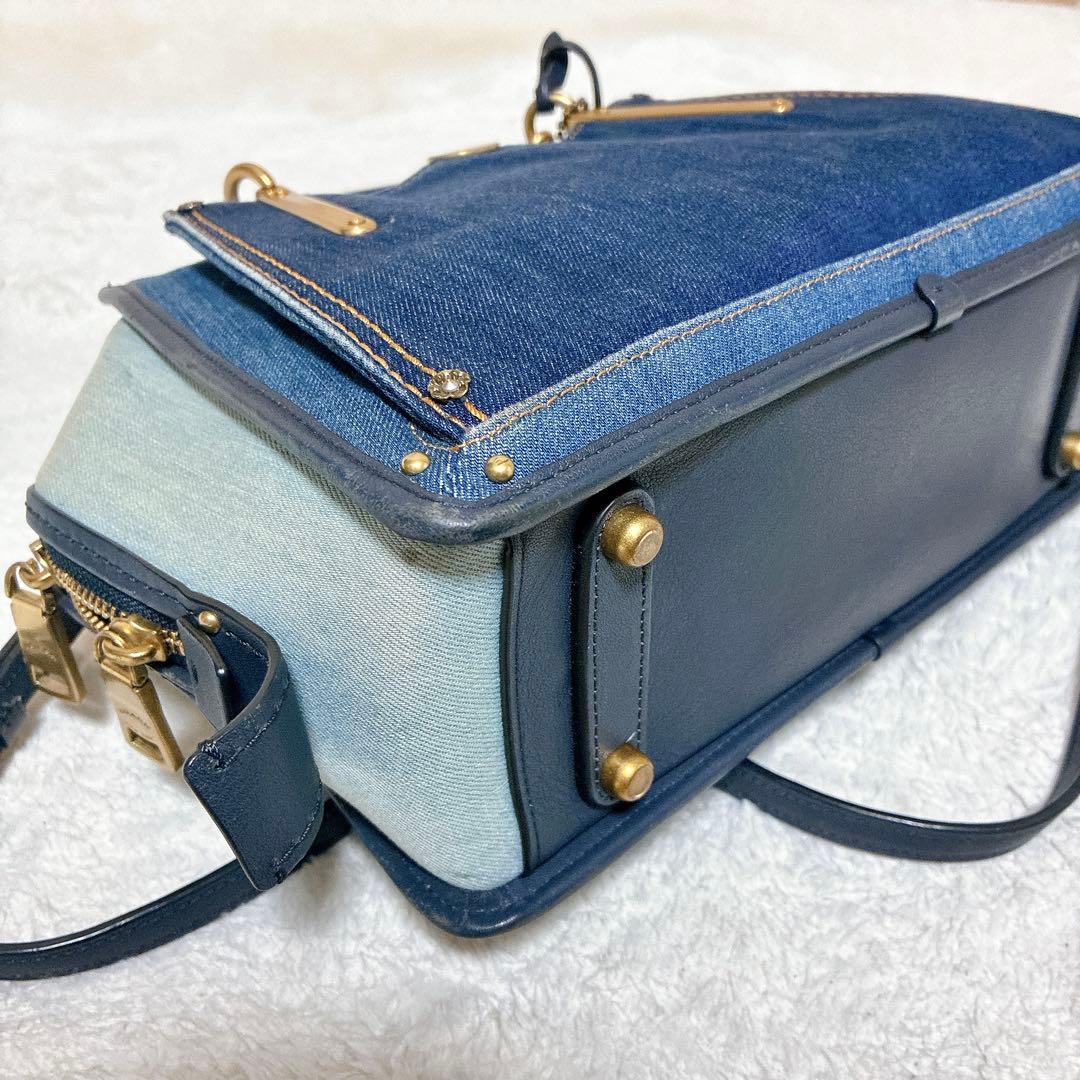 COACH コーチ　ドリーマー　ハンドバッグ　ショルダー　2way デニム