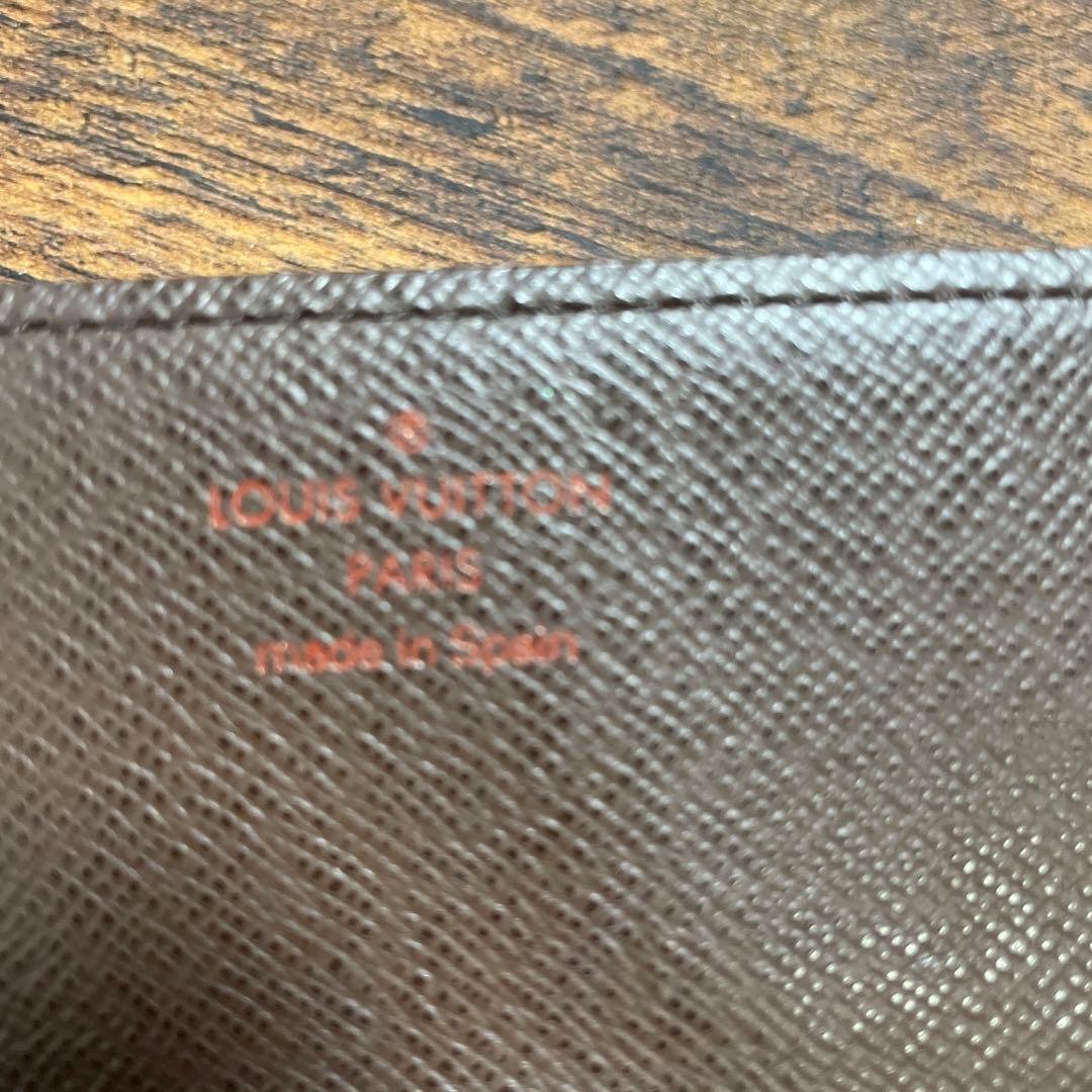 LOUIS VUITTON ダミエ レザー名刺入れ