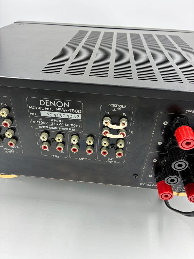 【ジャンク】DENON PMA-780D プリメインアンプ