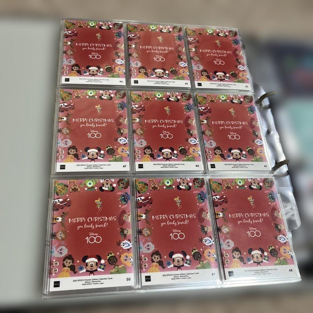 ディズニー100 エポック　Epoch トレーディングカードセット　87枚