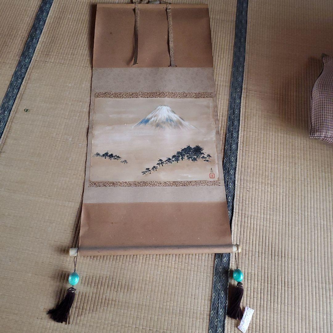 掛け軸　富士山