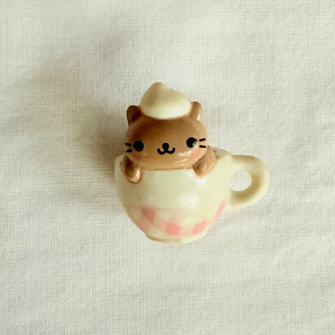 にゃんにゃんにゃんこ スイーツ 7種 ストラップ チャーム 平成レトロ