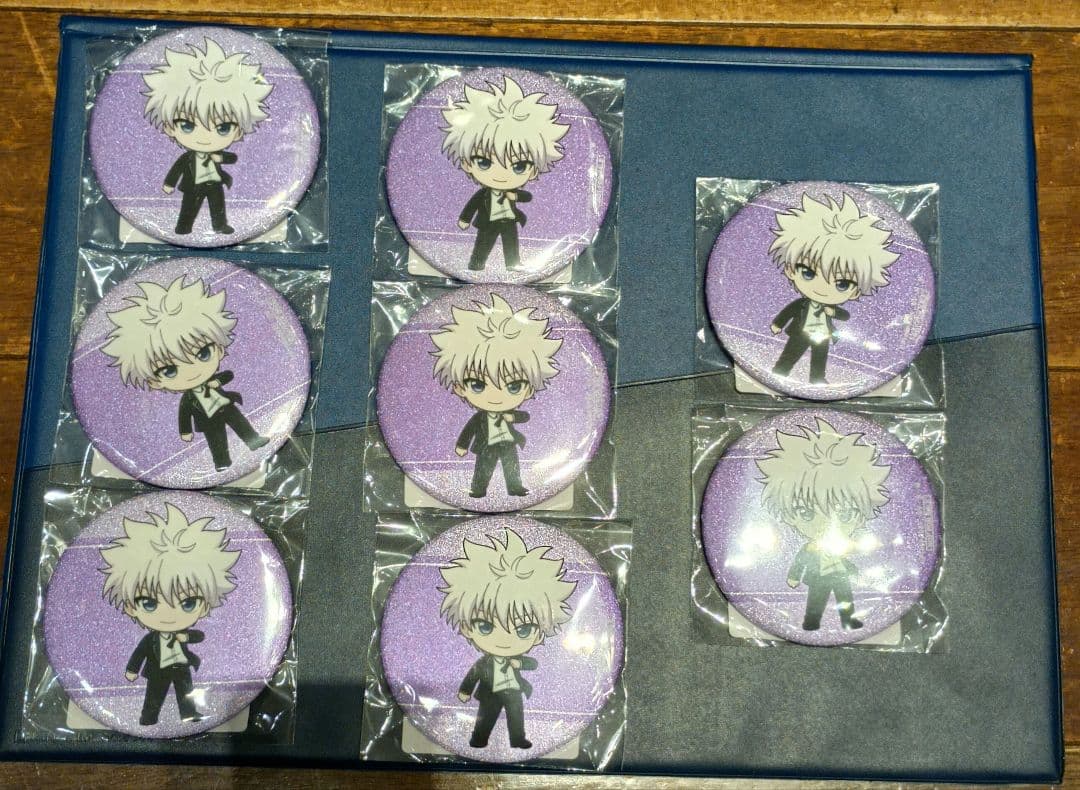 ハンターハンター キルア アニメイトフェア SD缶バッジ ちびキャラ BOX特典