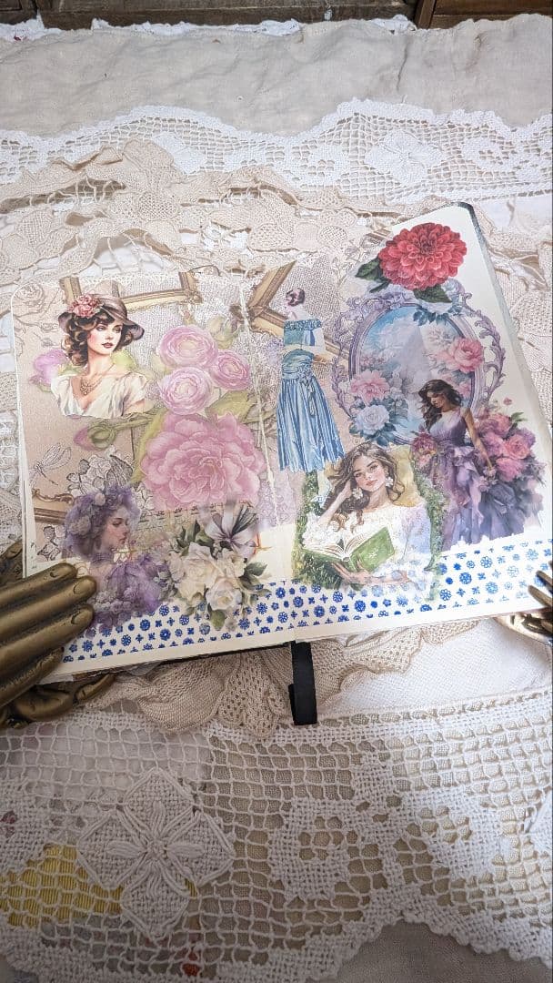 コラージュスタイル スケッチブック