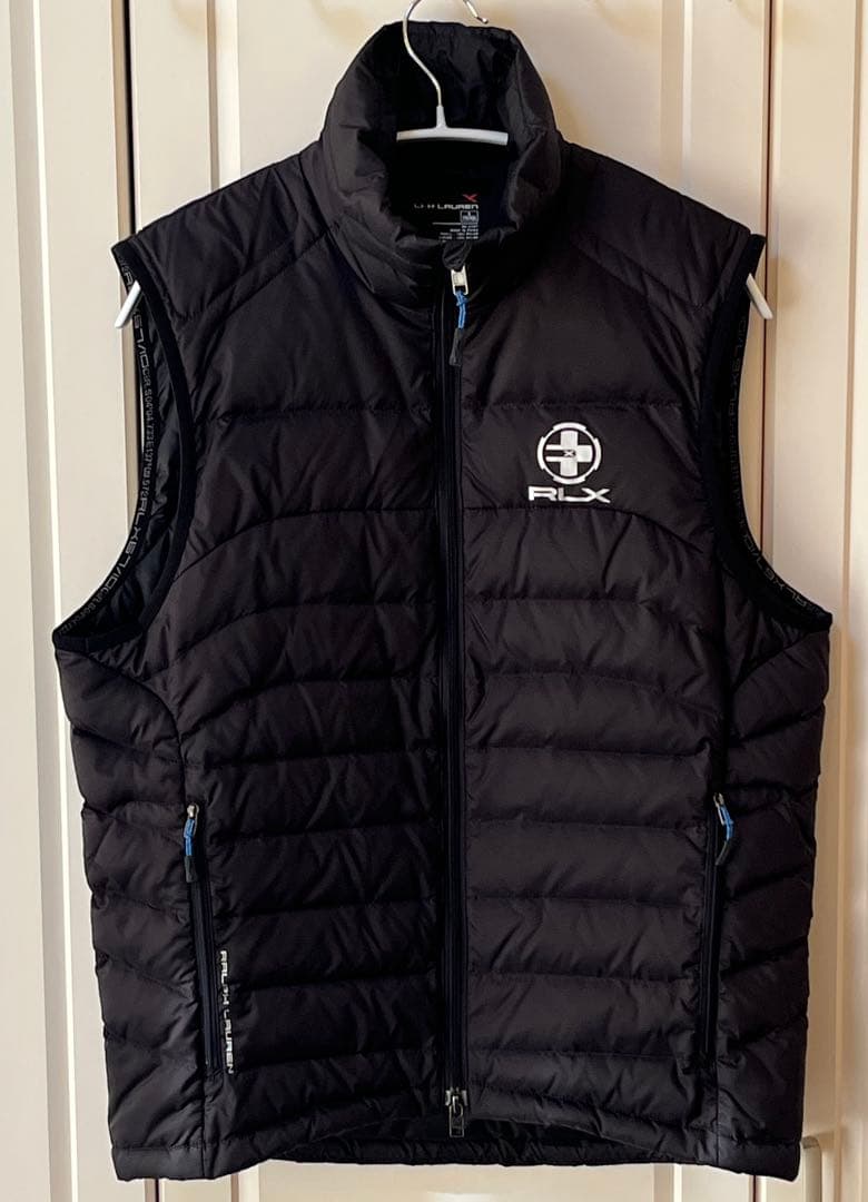 RLX ブラック ダウンベスト Ralph Lauren