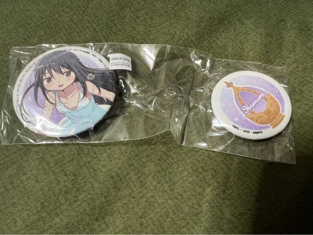 魔法少女まどか☆マギカ　暁美ほむら　夏コミ限定缶バッジ
