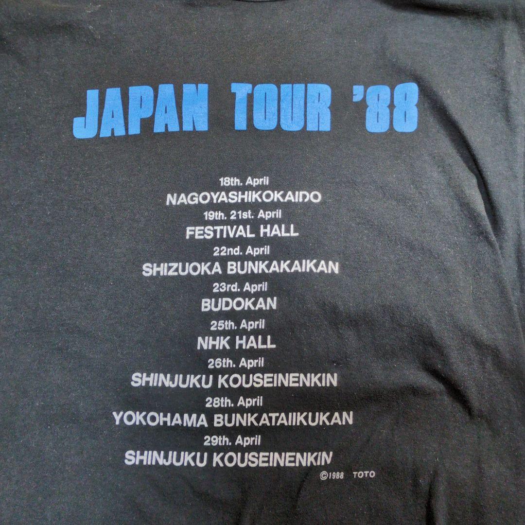 Toto Japan Tour '88 Tシャツ
